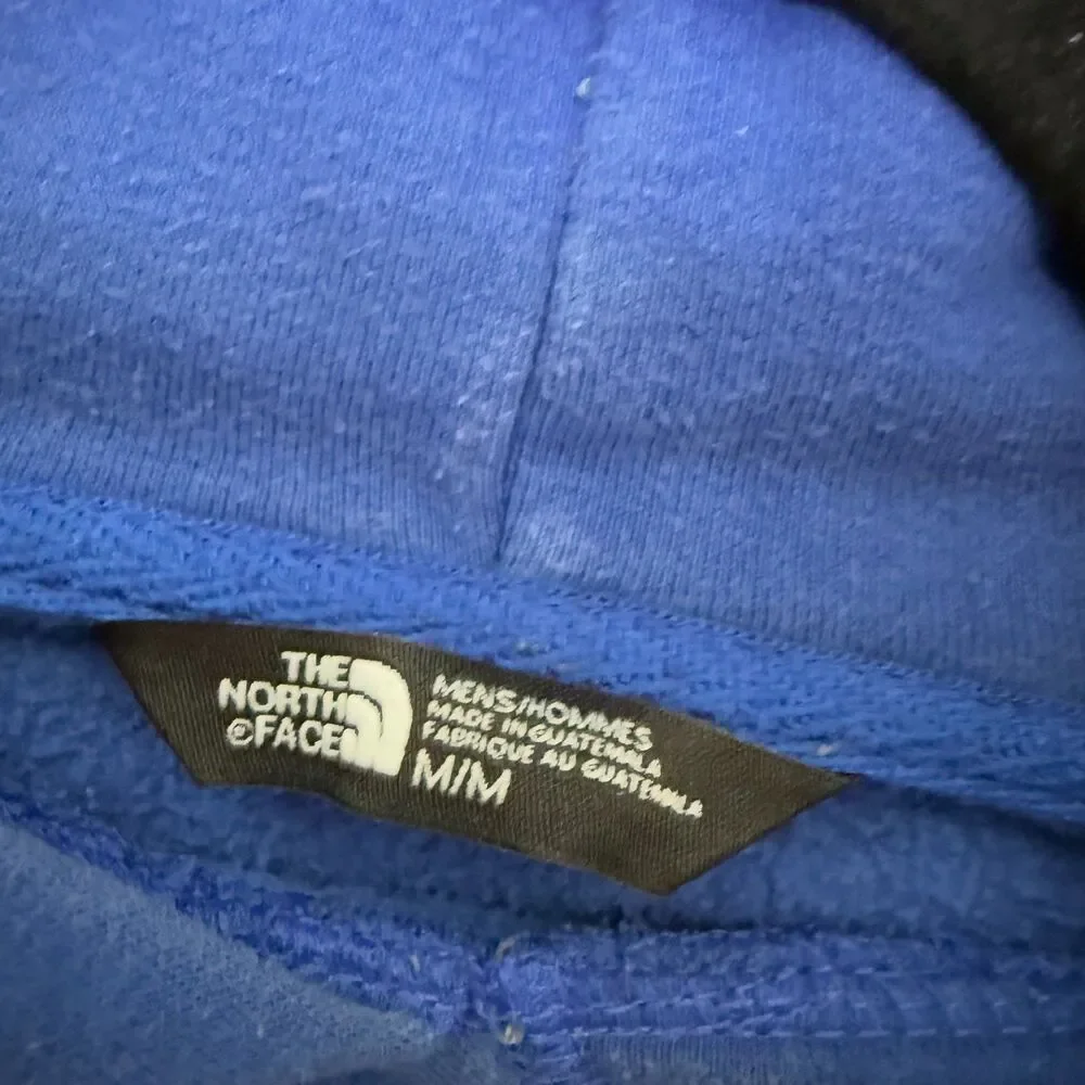 Men The North Face Cotton Box NSE Pullover Hoodie in Lapis Blue Size Medium